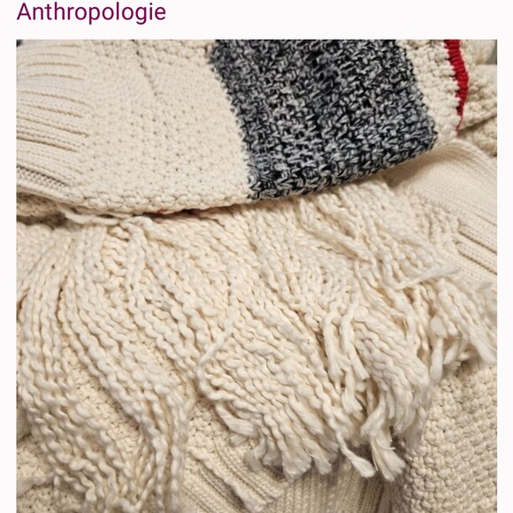 NWT Anthropologie Pilcro Fringed Duster Cardigan.